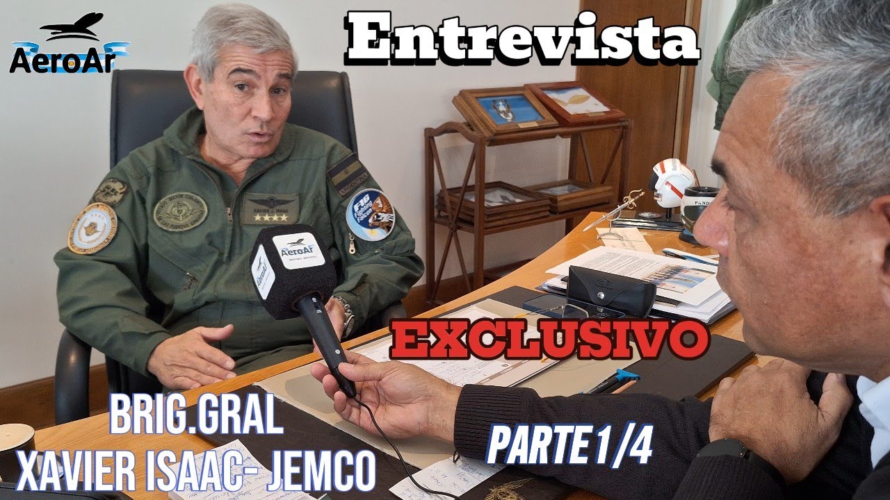 Entrevista al JEMCO Brig Gral Xavier Isaac  Parte 1