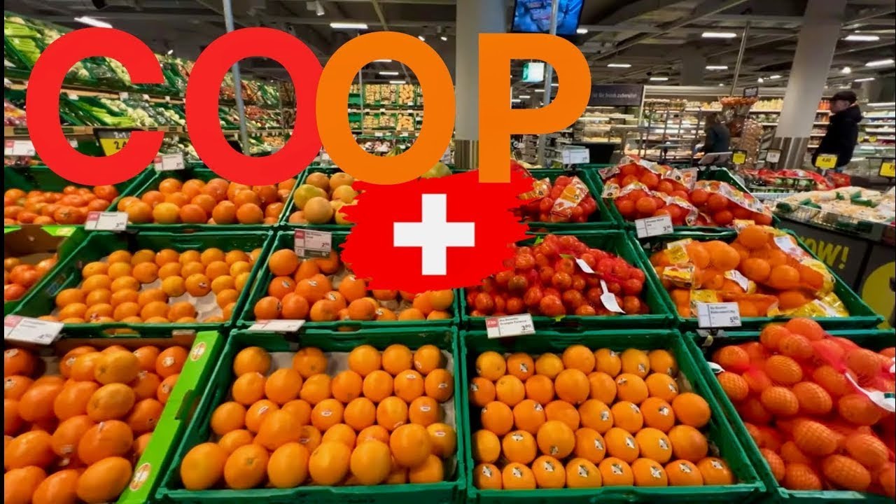 Food Prices in Switzerland || Swiss COOP🇨🇭Supermarket || Shopping || Travel Guide