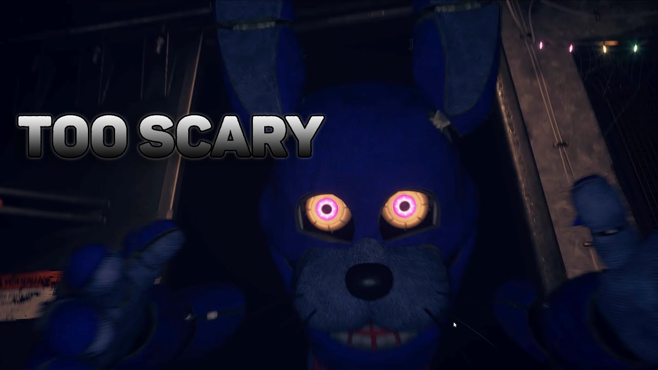 this fnaf fan game is too scary