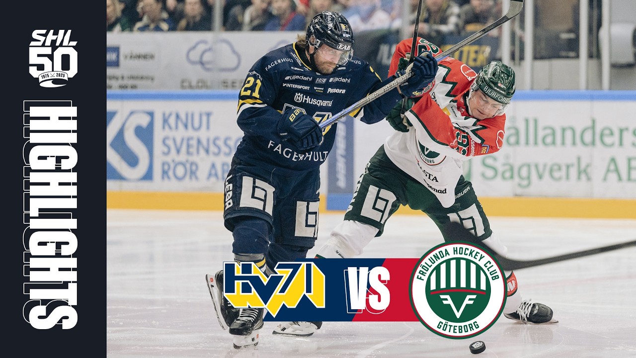 HV71 vs Frölunda | 21 feb 2026 | Highlights