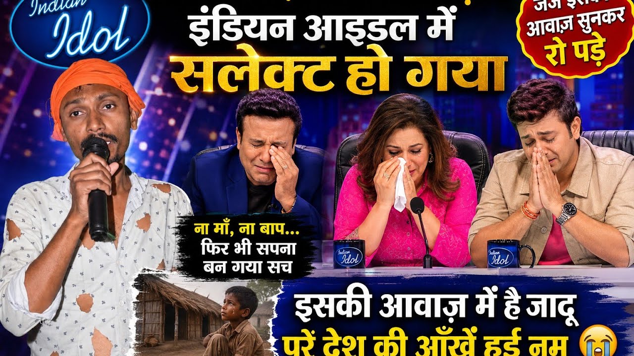 नेहा कक्कर को इम्प्रेस कर दिया अपनी गायकी से एक गाँव का ग़रीब लड़का इंडियन आइडल में #song #trending 