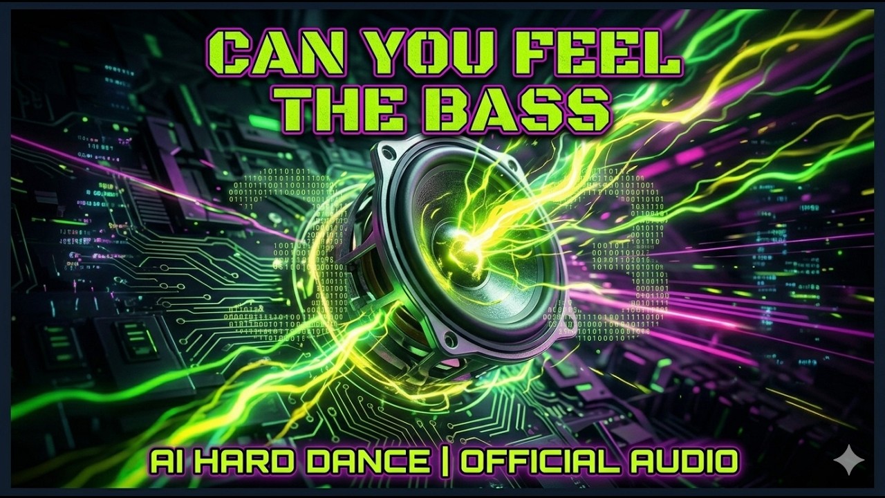 AI-Rave Central-Can You Feel The Bass – AI Hard Dance | Acid Drop & Driving Vocals (Official Audio)