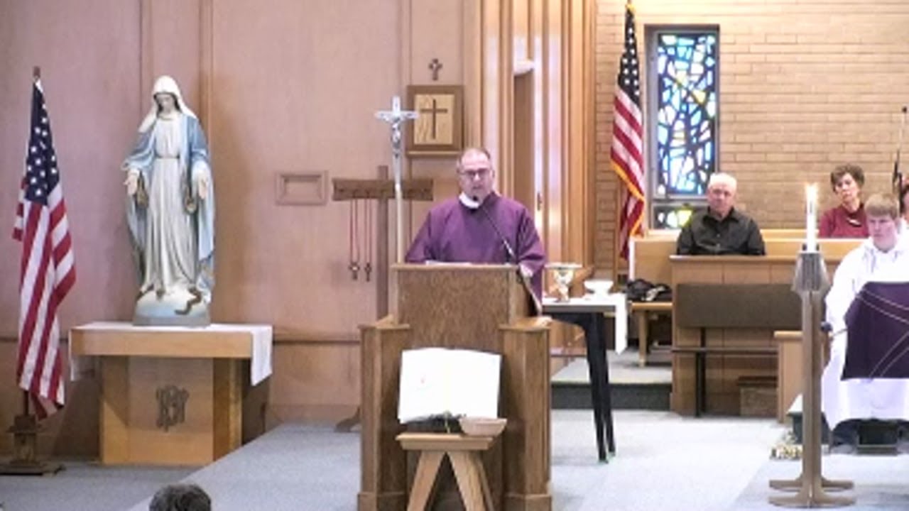 9:00 am Sunday Mass at Precious Blood Catholic Church