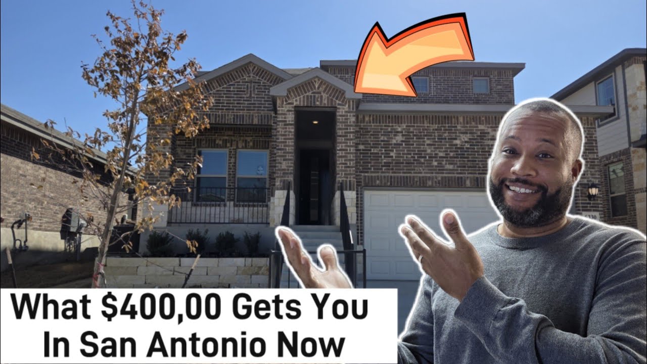 What $400,000 Gets You in San Antonio | New Construction Home Tour | San Antonio Real Estate