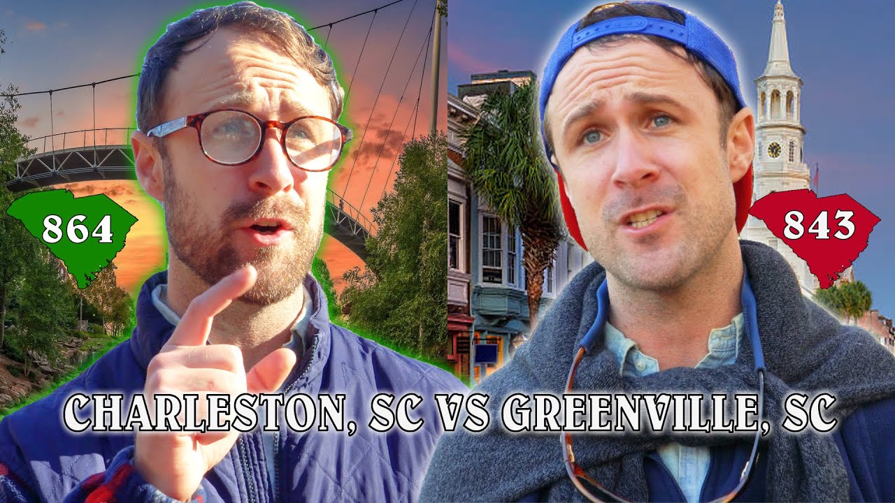 Charleston, SC vs. Greenville, SC