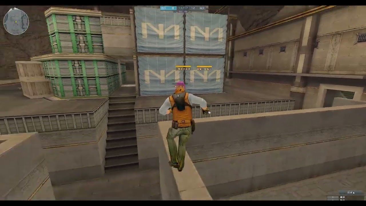cfqq parkour chinese #1
