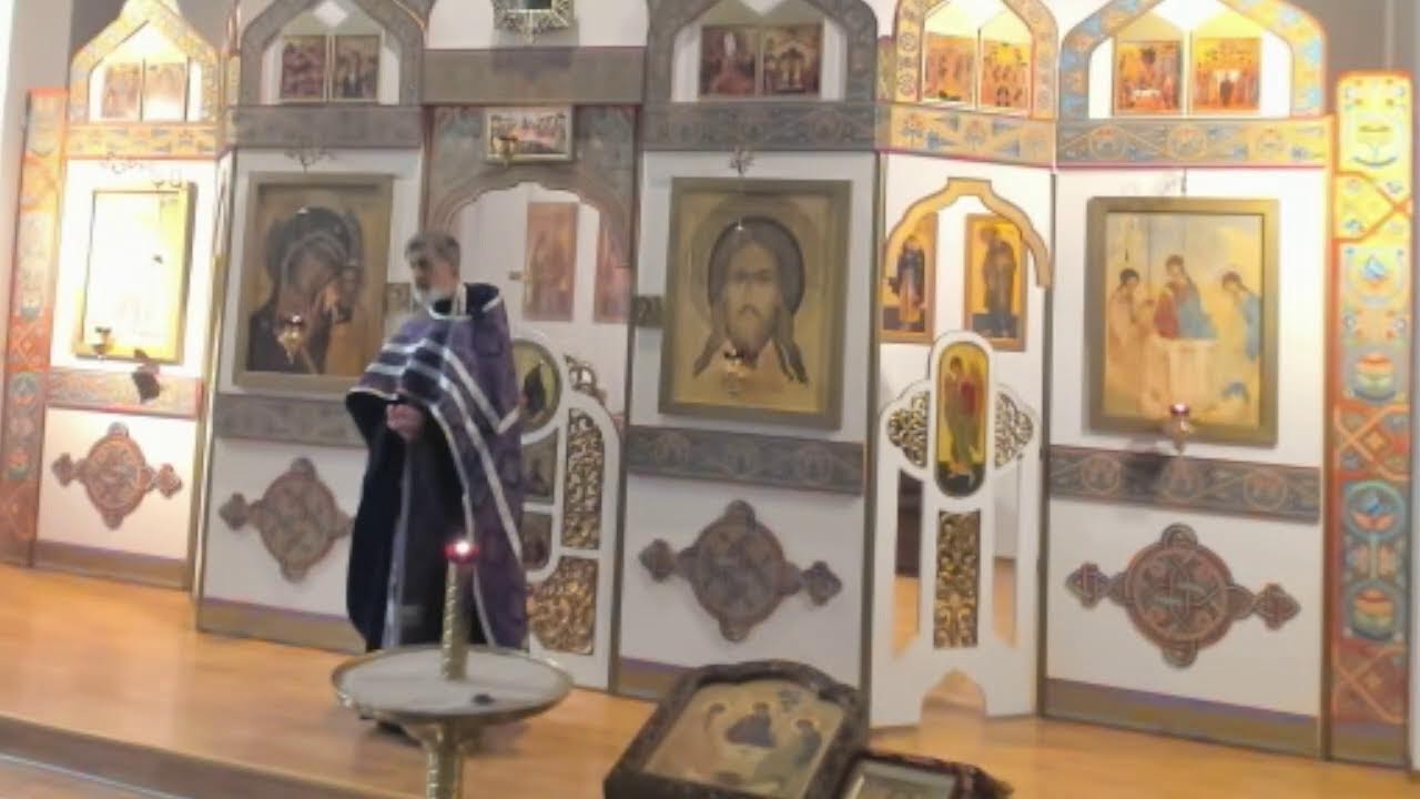 24.02.2026 Вторник 1й Седмицы Великого Поста. Прп. Димитрия Прилуцкого.(1392) Утреня. Часы. Вечерня.