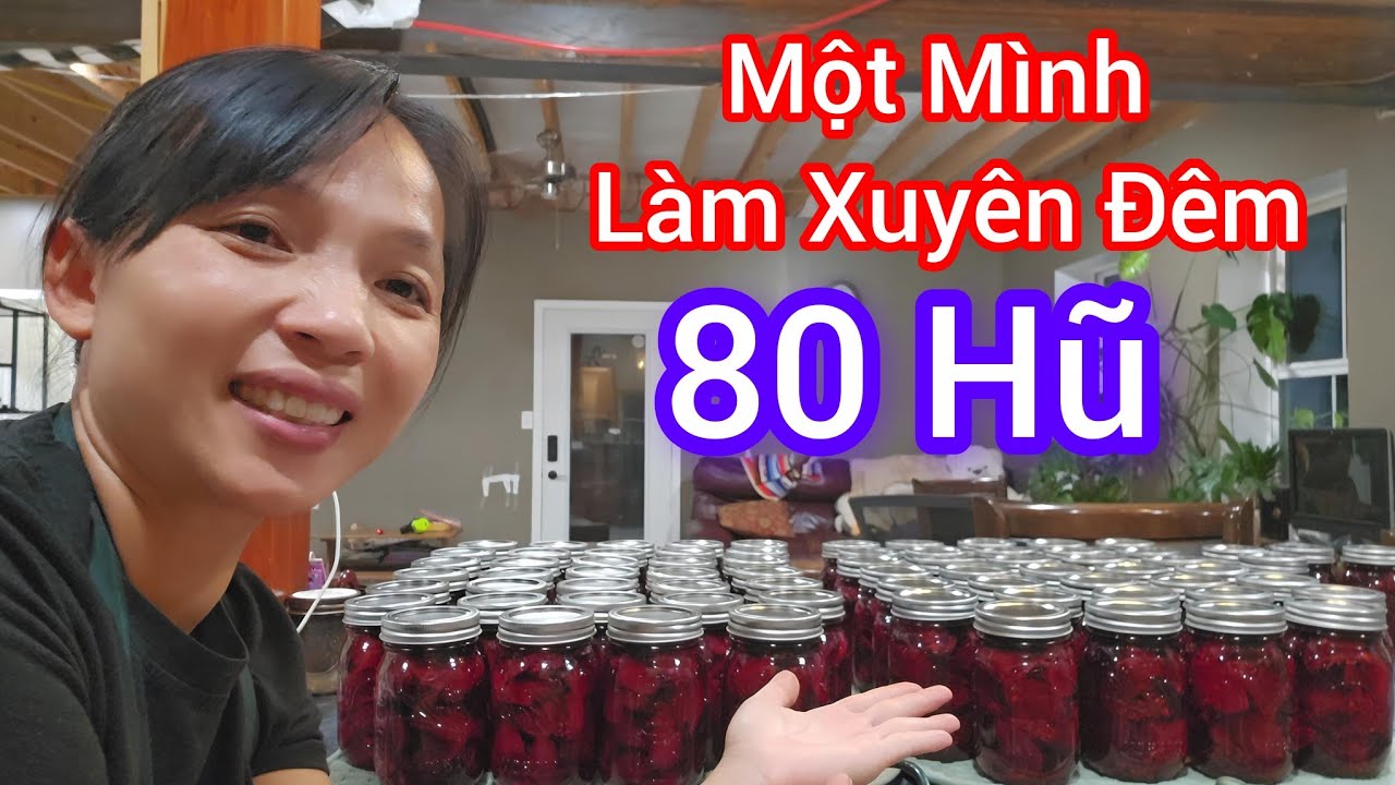 #769 Củ Dền Muối Chua Của Dâu Việt Khiến Khách Mỹ Mê Mẩn - Cuộc Sống Nông Trại Ở Mỹ