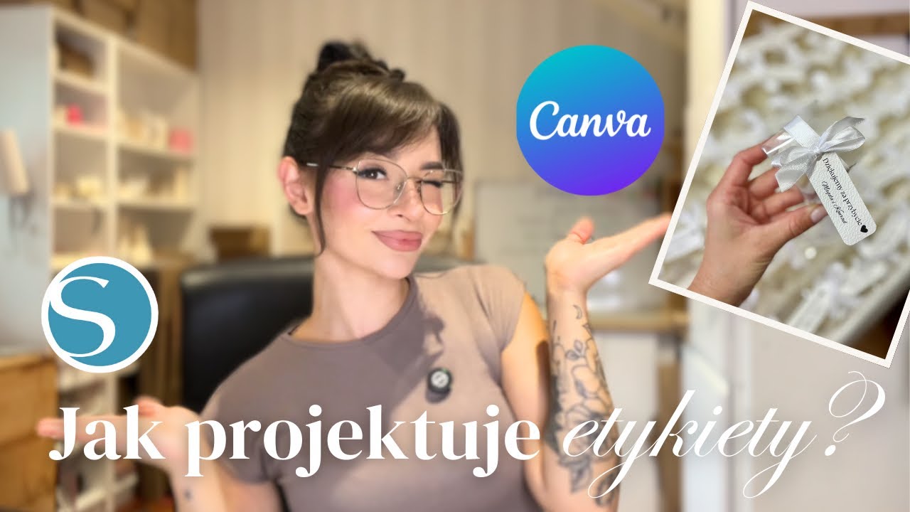 Jak projektuje etykiety w Canvie?