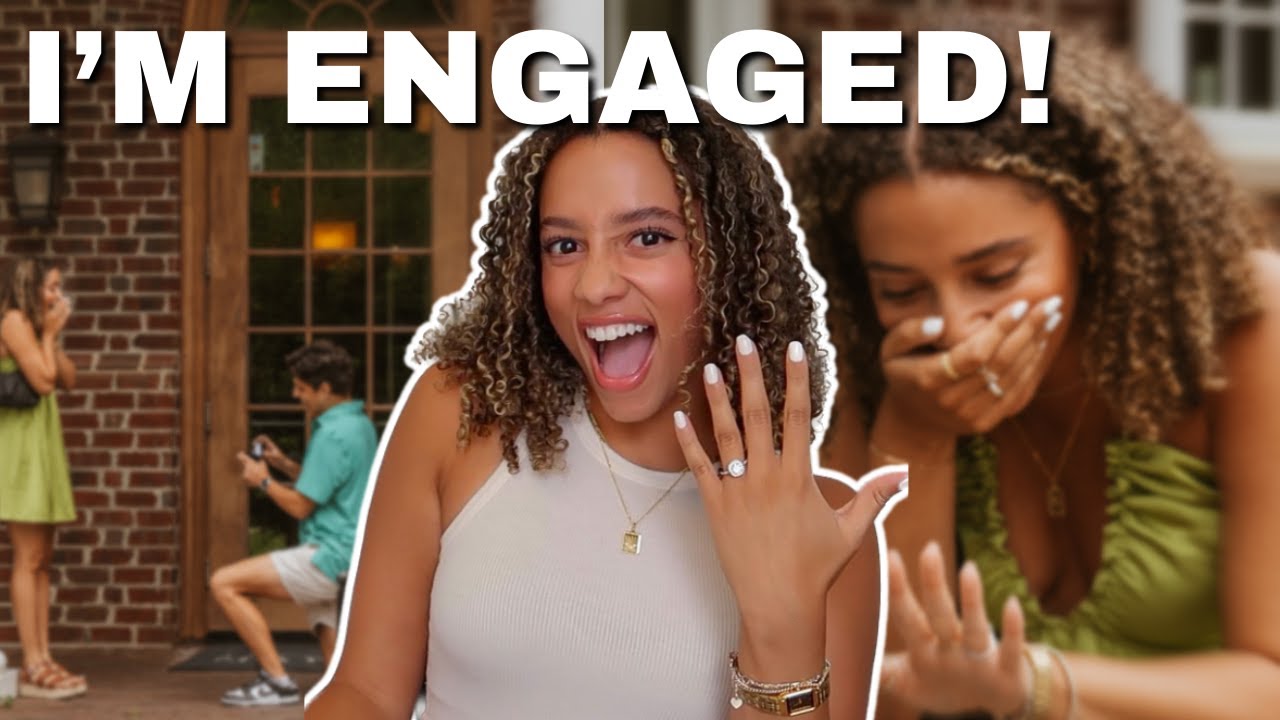 ENGAGEMENT STORY TIME + pictures and videos 💍
