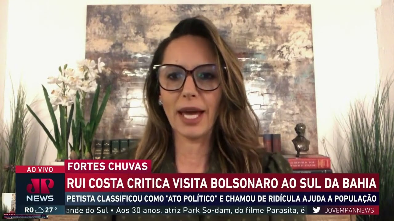 RUI COSTA CRITICA VISITA DE BOLSONARO AO SUL DA BAHIA
