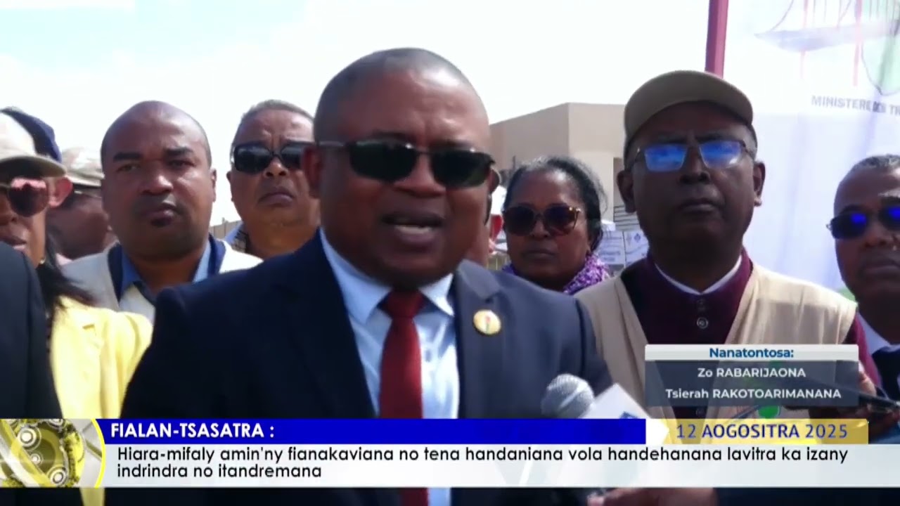 NY VAOVAO DU 12 AOUT 2025 BY TV PLUS MADAGASCAR