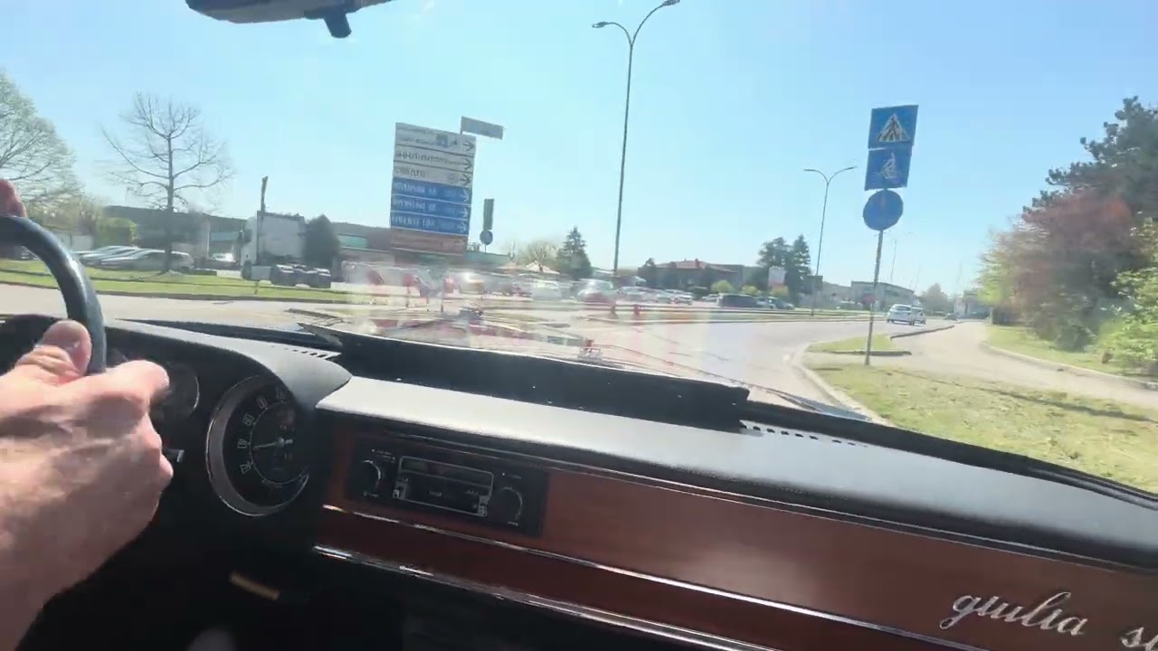 Alfa Giulia Super 1600 Bollino d´Oro Teil 2: Testfahrt in Italien in dem Alfa Klassiker schlechthin!