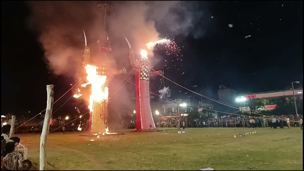 RAVAN DAHAN | Atishbaji | Adarsh Nagar Dussehra Maidan Jaipur | Dussehra Jaipur Rajasthan