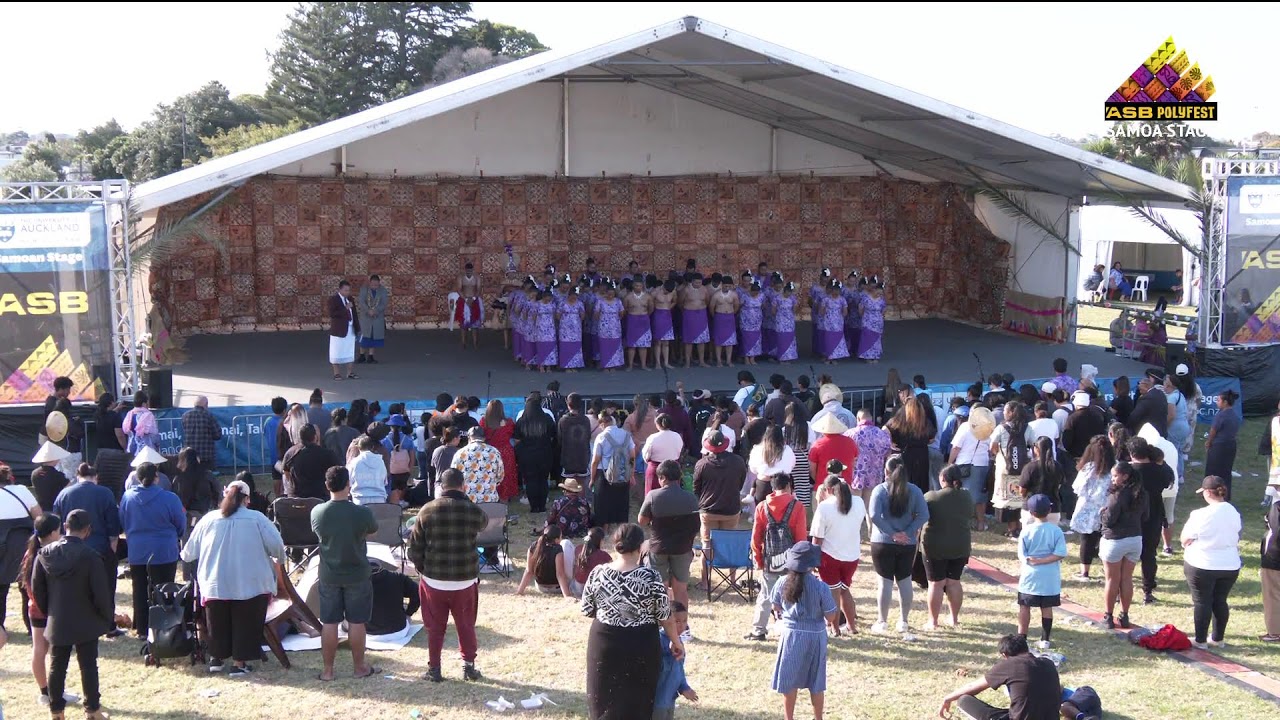 ASB Polyfest 2024 Day 3 - University of Auckland Samoa Stage