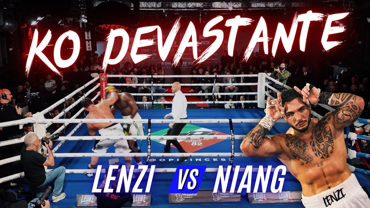 Il mio terzo match PRO | LENZI vs NIANG