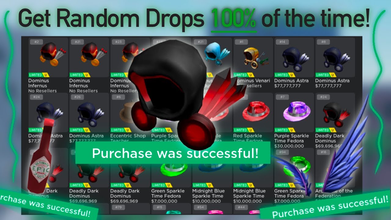 How to get RANDOM DROPS 100% of the time! (Trade Simulator 1.5)
