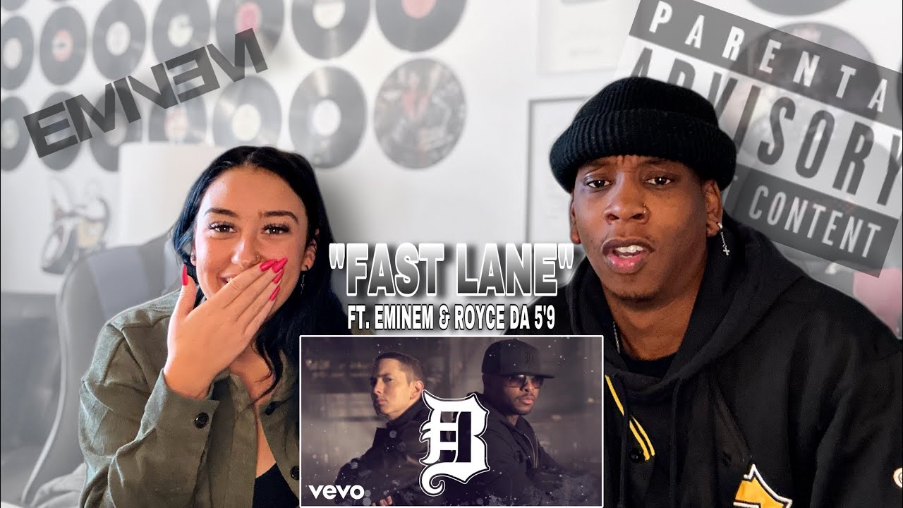 FIRST TIME HEARING Bad Meets Evil - Fast Lane ft. Eminem, Royce Da 5’9 REACTION