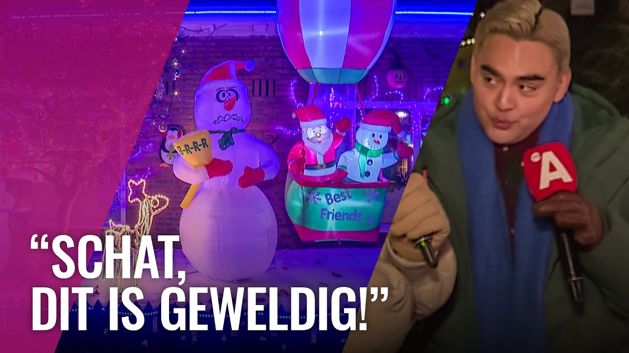 Joey Jaq kiest het mooiste kersthuis van Amsterdam!