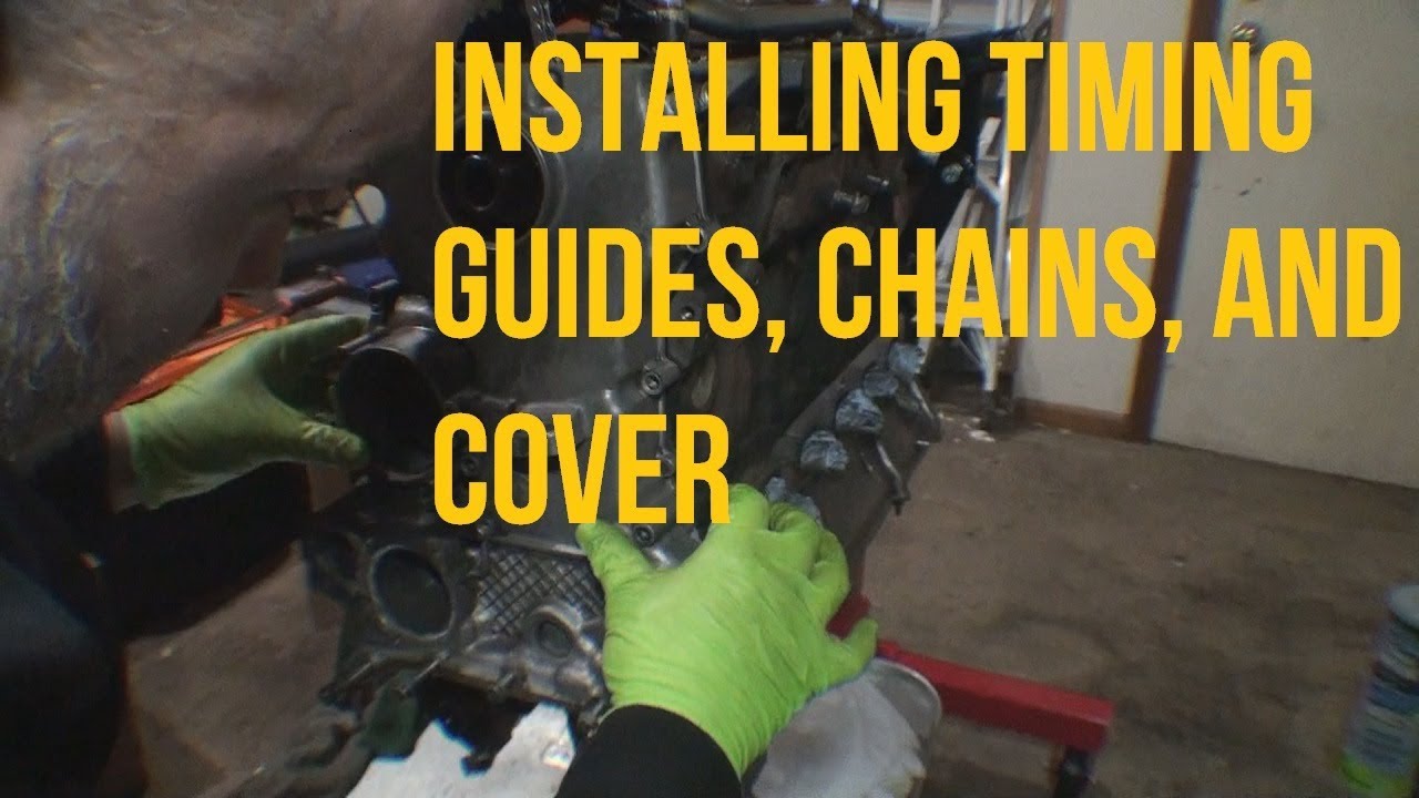 Installing Timing Guides, Chains, and Guides On An M52 Engine
