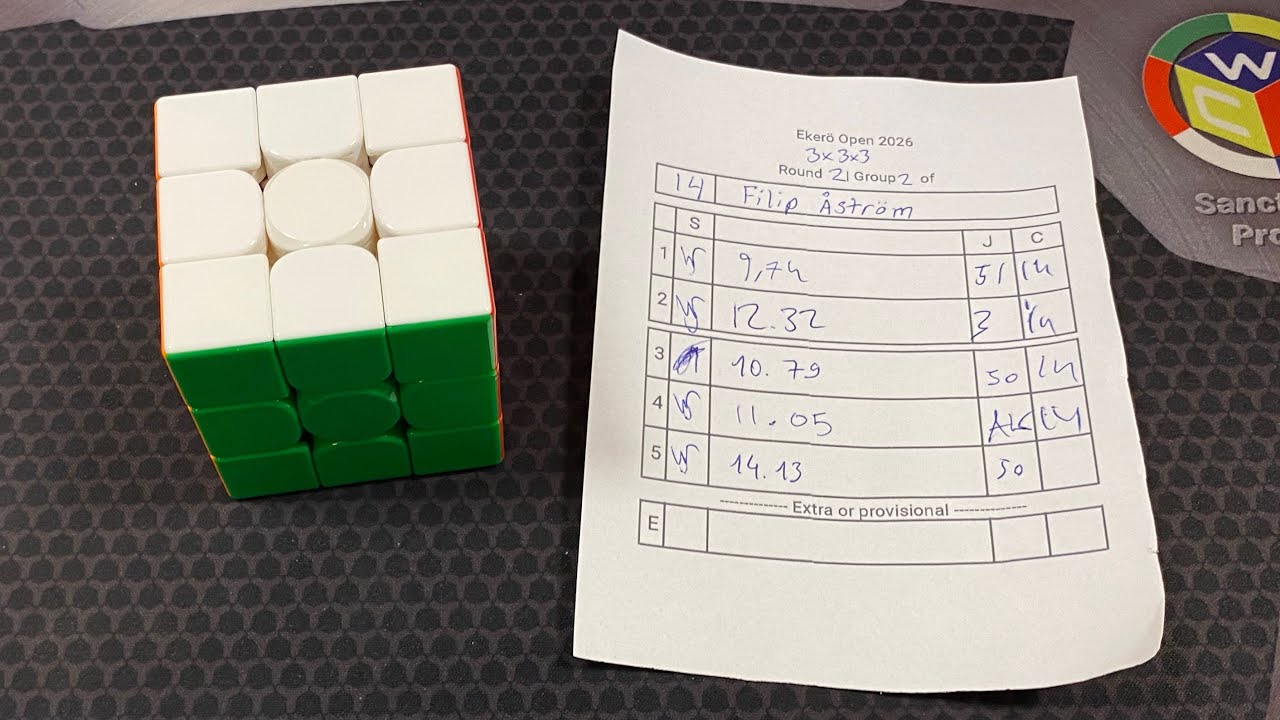 3x3 PR Ao5 11.39