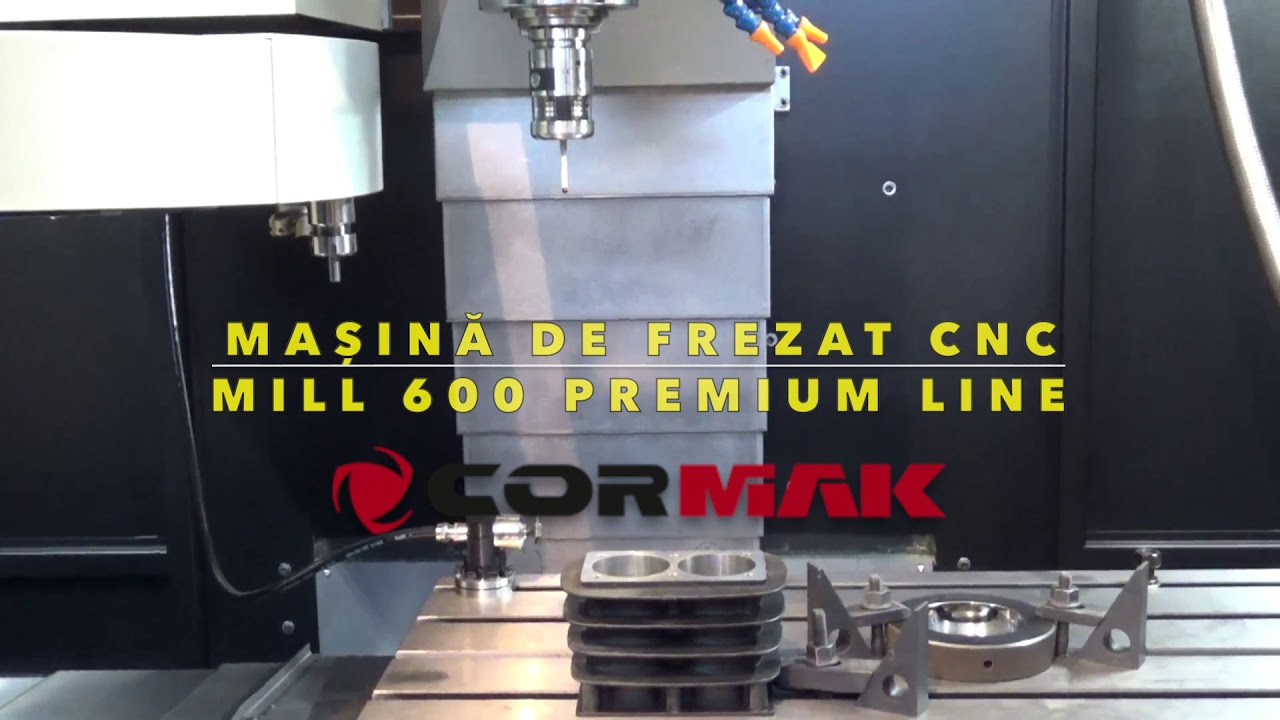 Masina de frezat CNC Cormak MILL 600 PREMIUM LINE