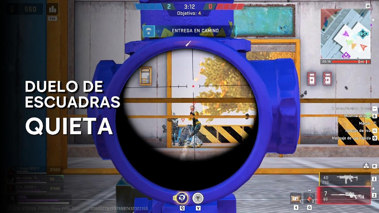 QUIETA #blodstrike #headshot #francotiradores 3#shoter