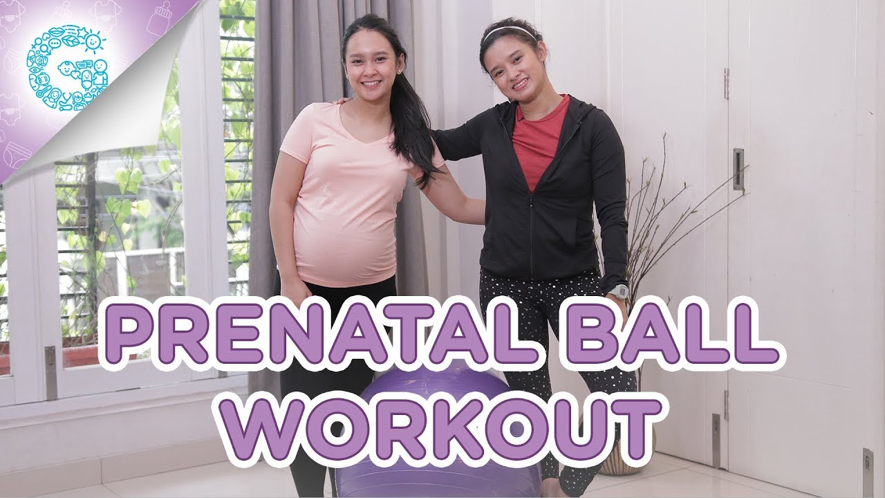 Olahraga dengan Gym Ball untuk Ibu Hamil - Adianti Reksoprodjo