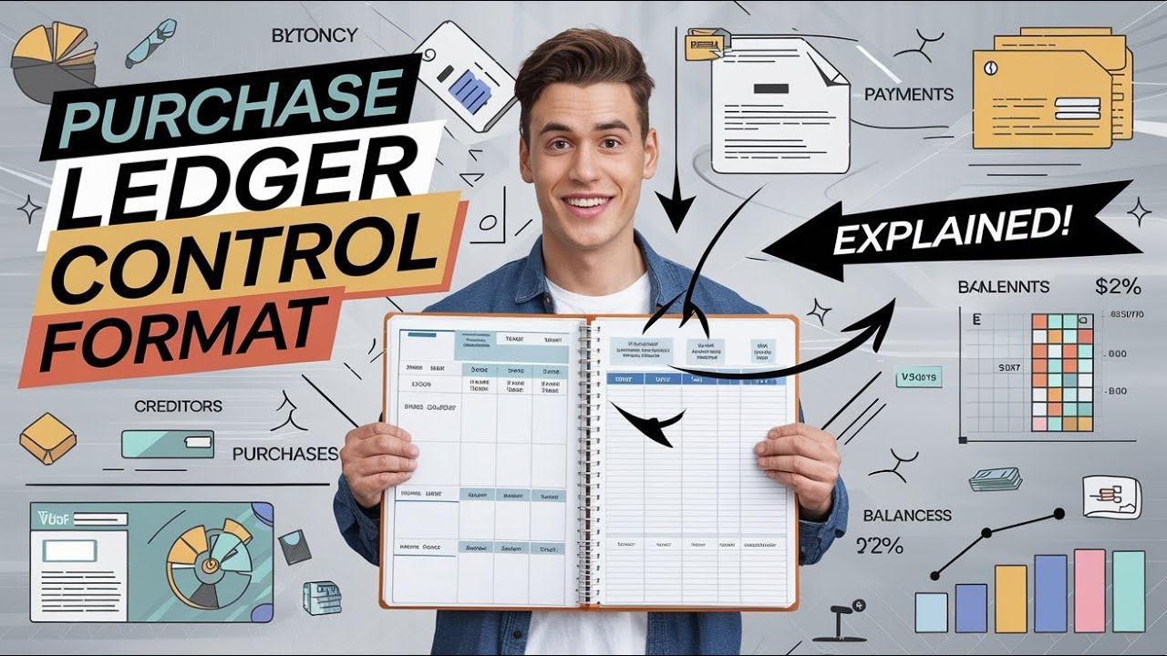 How to explain the Purchase Ledger Control Account Format?