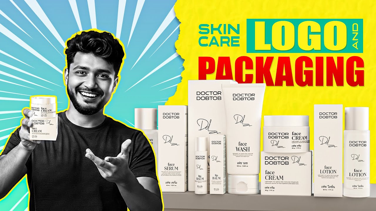 How I Designed a Dermatologist’s Skincare Brand & Packaging