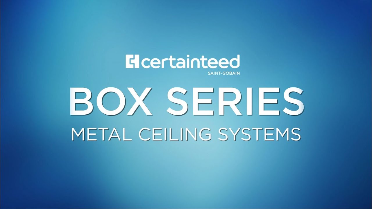 Box Series Metal Ceiling Systems | CertainTeed