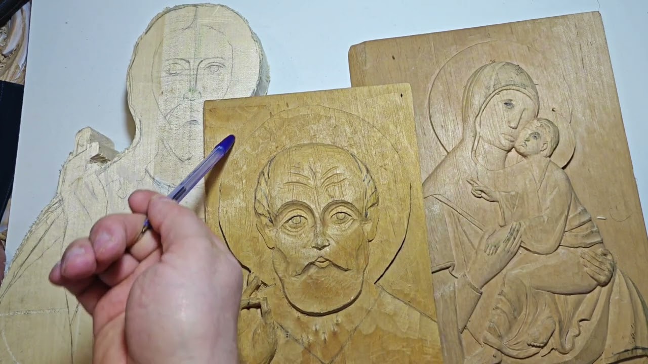Резьба по дереву. Ответы на вопросы. Резьба икон. часть 1