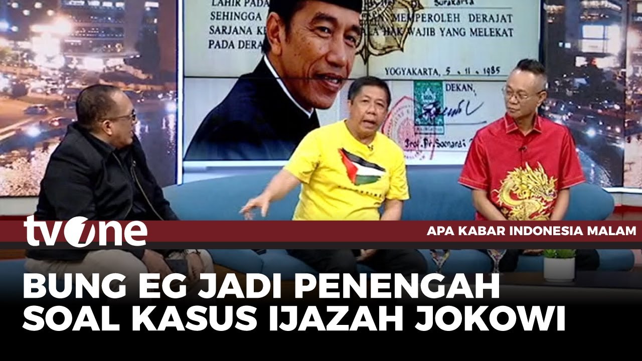 Effendi Gazali ke Masyarakat: Silahkan ke Perpustakaan UGM Liat Skripsi Pak Jokowi | AKIM tvOne