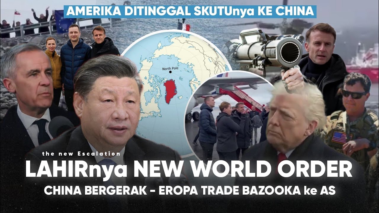 Canada China Bangun ALIANSI “EROPA Gunakan TRADE BAZOOKA lawan TRUMP” XI Jin ping Lemahkan AMERIKA