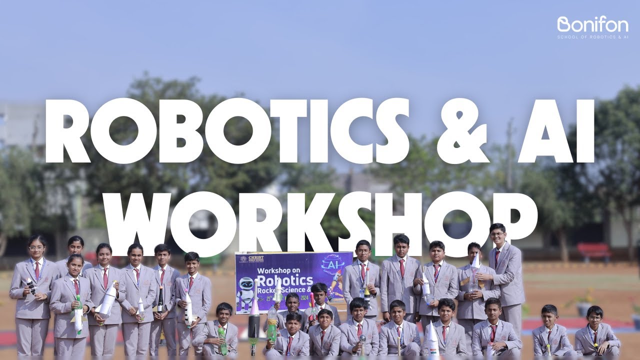 Robotics & AI Workshop at Christ Public School,Mysore | Hosted by Bonifon School of Robotics & AI