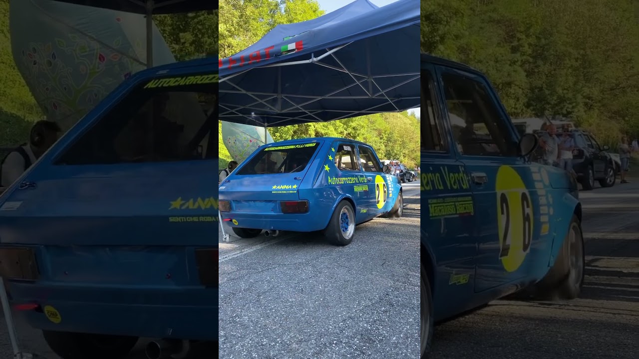 Fiat 127 💨 #fiat127 #rally #proto #motorsport #slalom #passion #race #amazing #sound #adrenaline