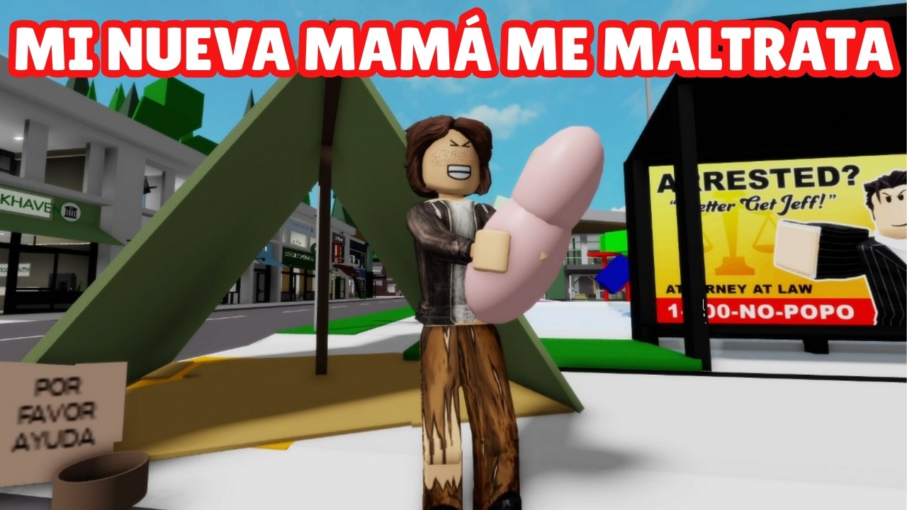 El papá de Julia la abandona   | Historia de Roblox Brookhaven
