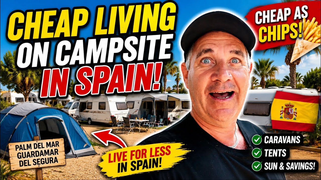 cheap living campsite in spain/ Budget Camping in Spain – Camp in Spain for Less Than €20? Yes!