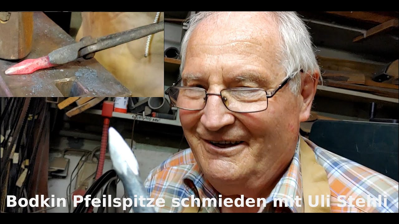 Wamputah trifft Uli Stehli: Schmiedekunst vom Feinsten – Bodkin Pfeilspitze entsteht