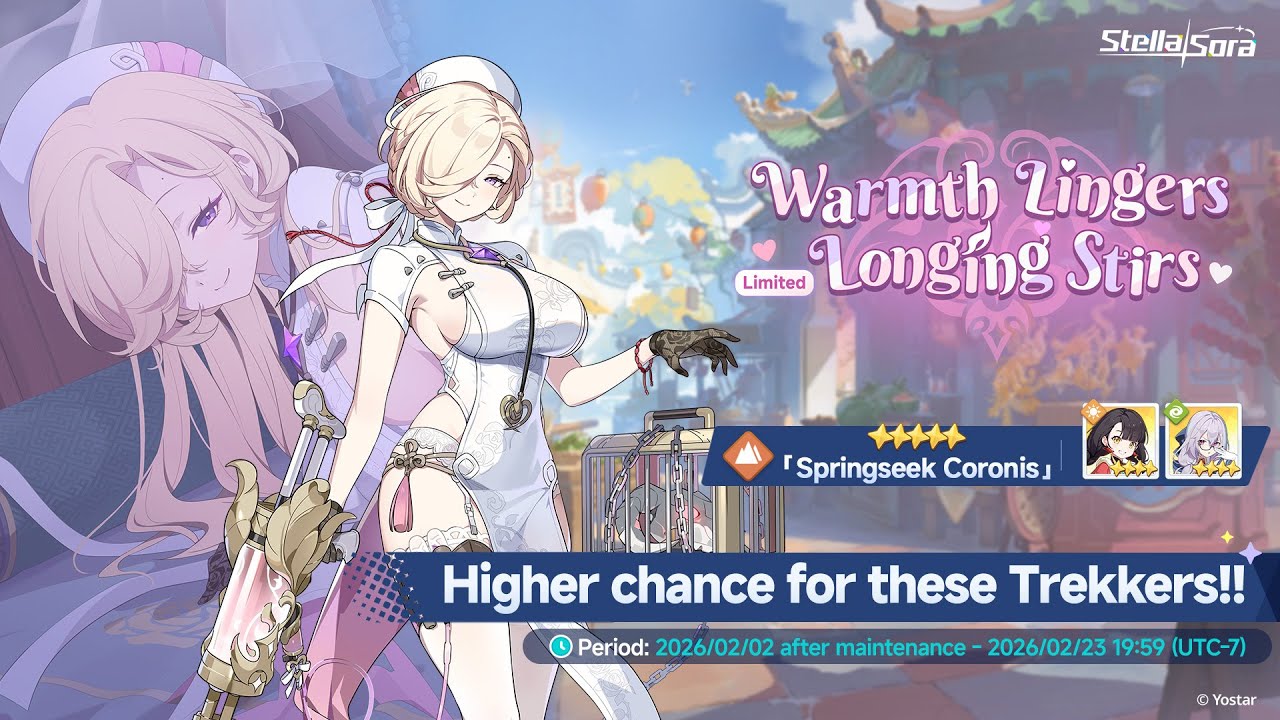 Stella Sora Gacha Banner Springseek Coronis
