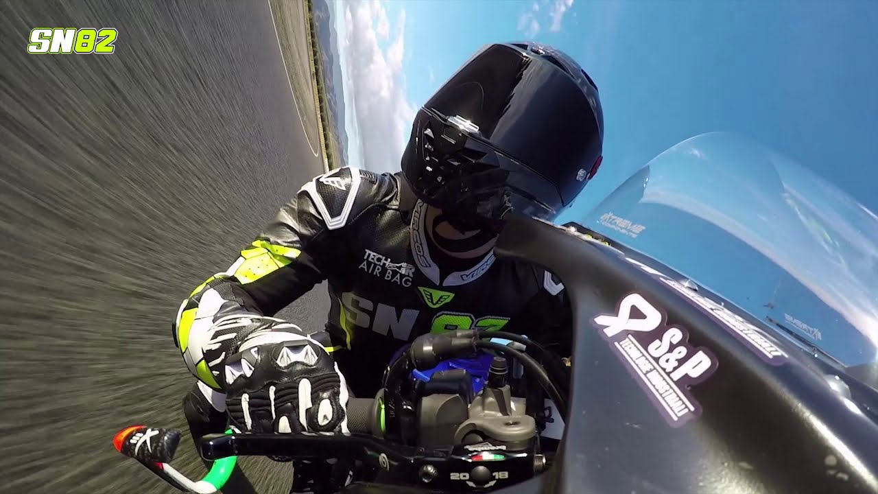 Stefano Nepa #82 | Yamaha R6 | Almeria Video On board | Winter Training | GoPro