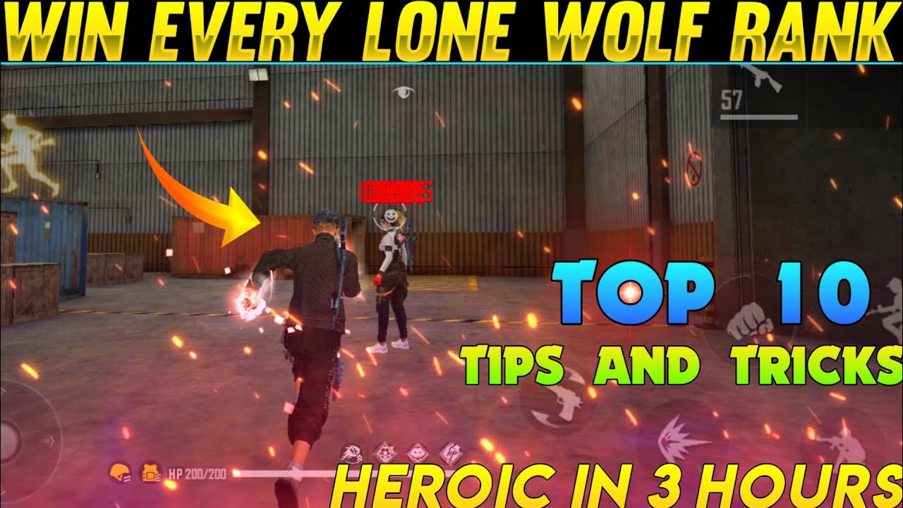 Lone Wolf Rank Push Tips And Tricks | Lone Wolf Free Fire | Win Every Lone Wolf | Player 07