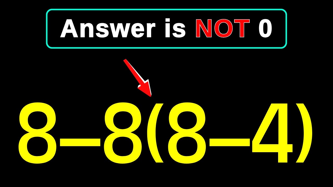 🔥 Most People FAIL This Final Step!! Can You Solve It?