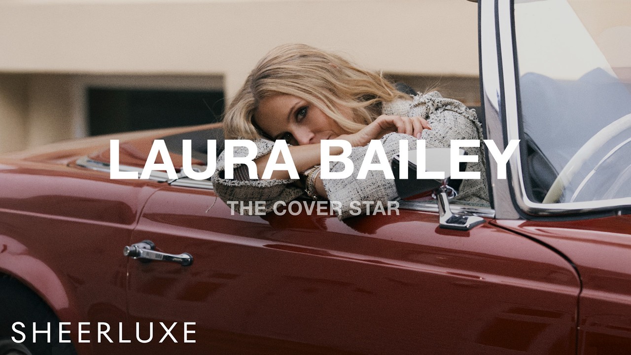 SheerLuxe Cover Star: Lu Meets Laura Bailey