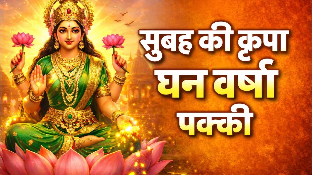 सुबह की यह साधना सुन ली तो भाग्य जाग जाएगा | अष्टलक्ष्मी कृपा से धन वर्षा | 51m. 💯💰💸#LakshmiMantra