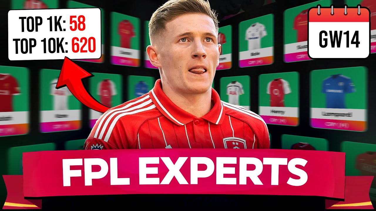 КОМАНДА ЭКСПЕРТОВ FPL GW14 💥 ЛУЧШИЙ СВОБОДНЫЙ УДАР + ДИКАЯ КАРТА! 🚨