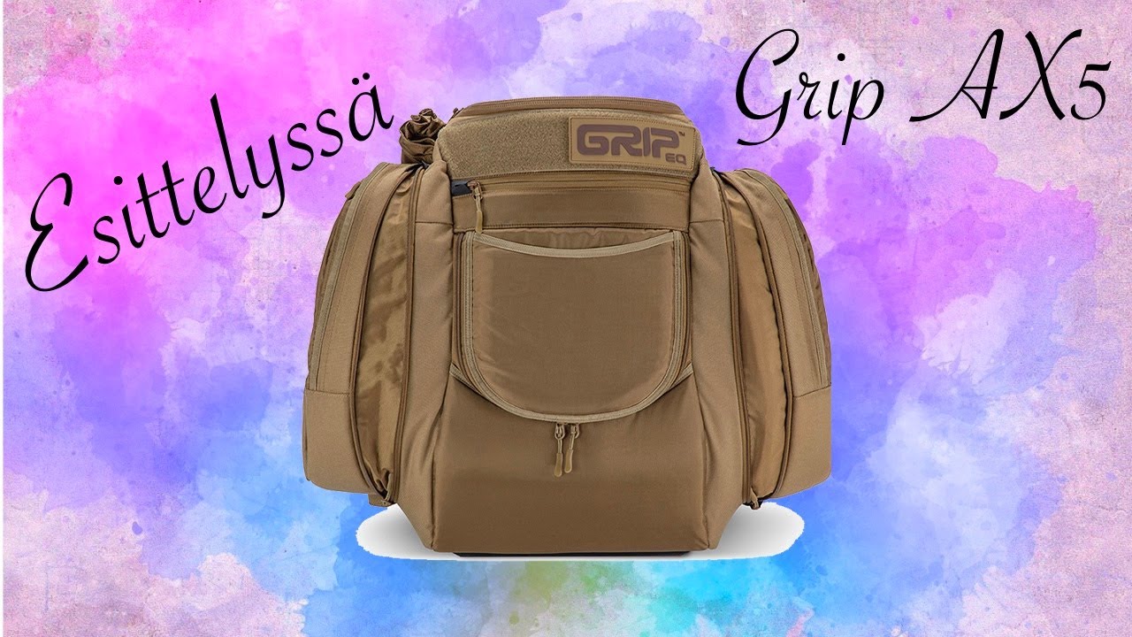 Esittelyssä Grip Equipments AX5 reppu