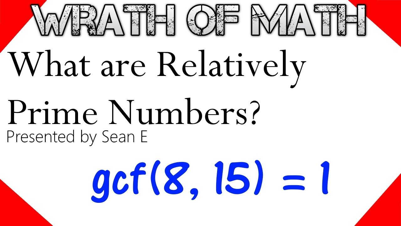 Relatively Prime Numbers (Coprimes, Mutual Primes) | Pre-Algebra
