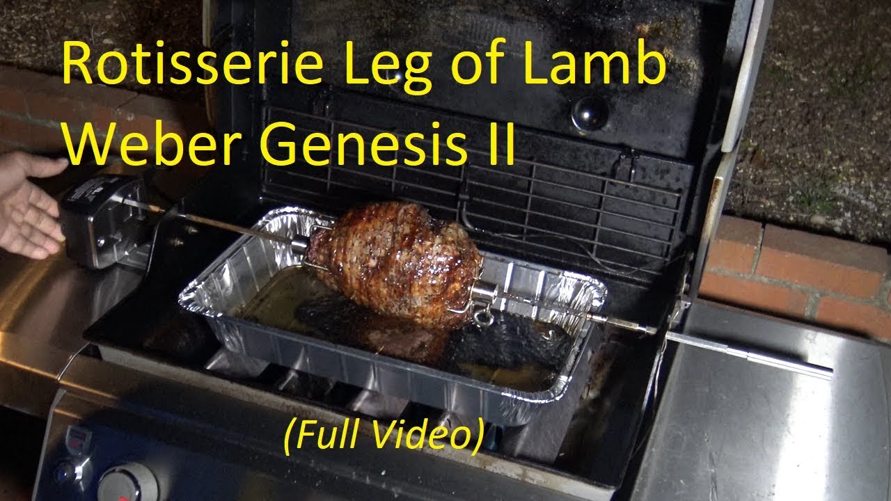 Гриль для бараньей ноги Weber Genesis II E-310 Propane Gas Grill - Full
