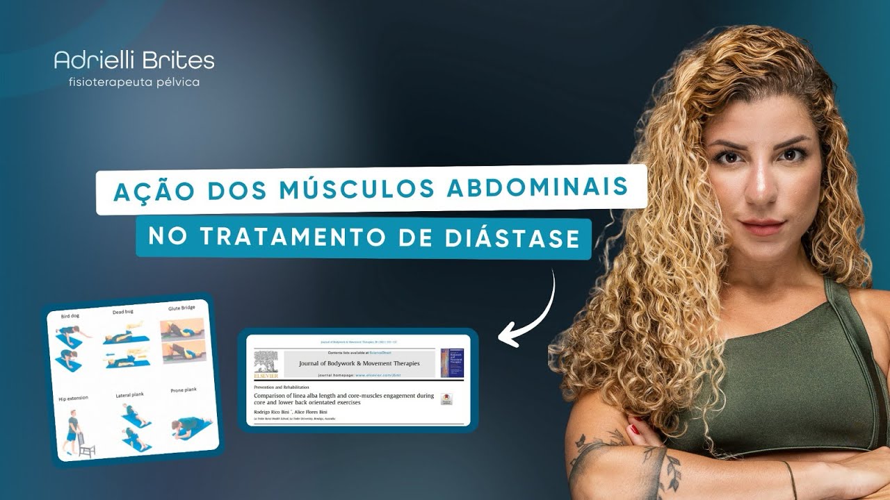 Ação dos músculos abdominais no tratamento de DIÁSTASE